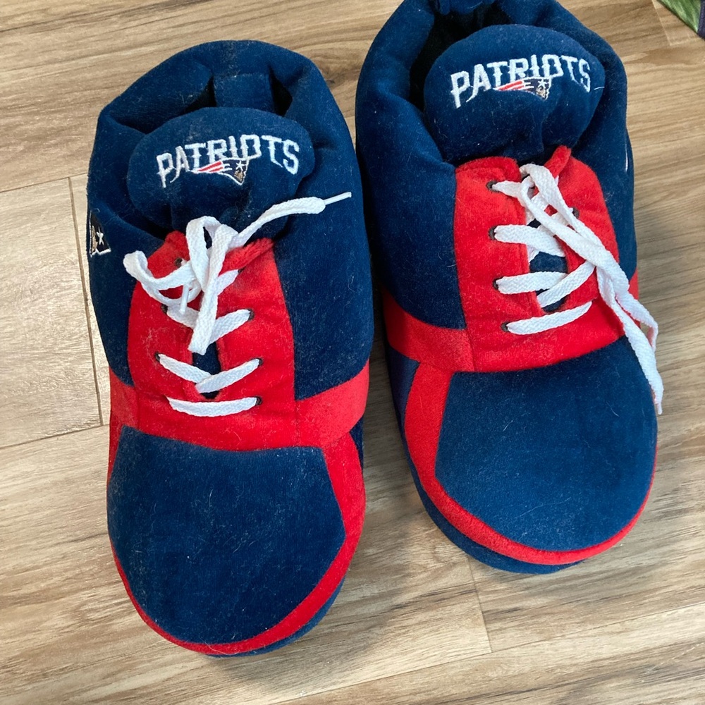 Patriots Slipper Shoes in Red and Blue